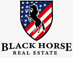 Black Horse Real Estate Logo