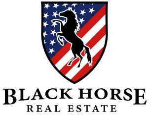 Black Horse Real Estate Logo